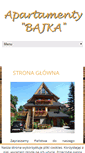 Mobile Screenshot of apartamenty-bajka.pl